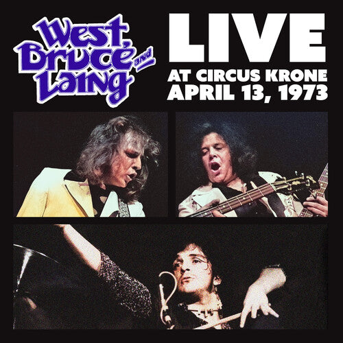 West Bruce And Laing - West Bruce And Laing - Live At Circus KroneFrankfurt Germany - April 13 1973 [Clear Frosted Glass]
