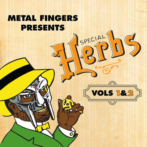MF Doom - MF Doom - Metal Fingers Presents: Special Herbs Vol. 1 & 2 [2LP Mustard Yellow]