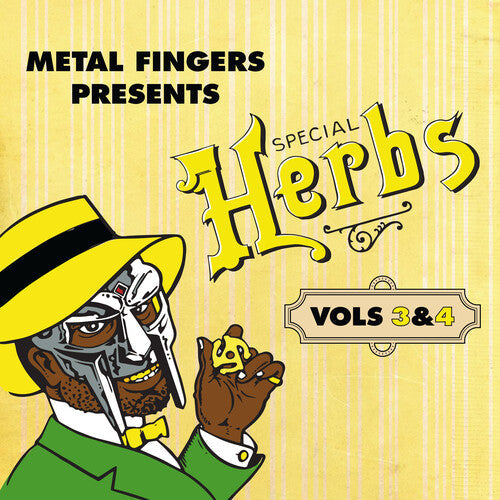 MF Doom - MF Doom - Metal Fingers Presents: Special Herbs Vol. 3 & 4 [2LP Yellow]