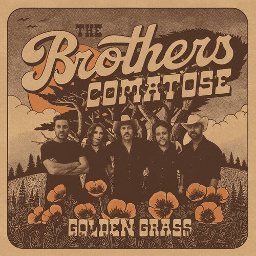The Brothers Comatose - The Brothers Comatose - Golden Grass [Orange & Blue Splatter]