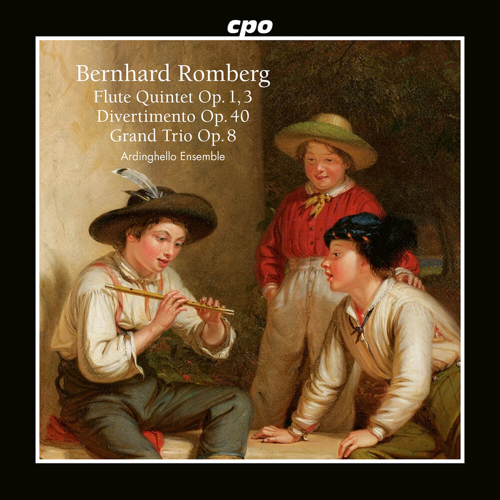 Ardinghello Ensemble – Flute Qnt Op. 1 3: Divertimento Op. 40: Grand Trio (CD)
