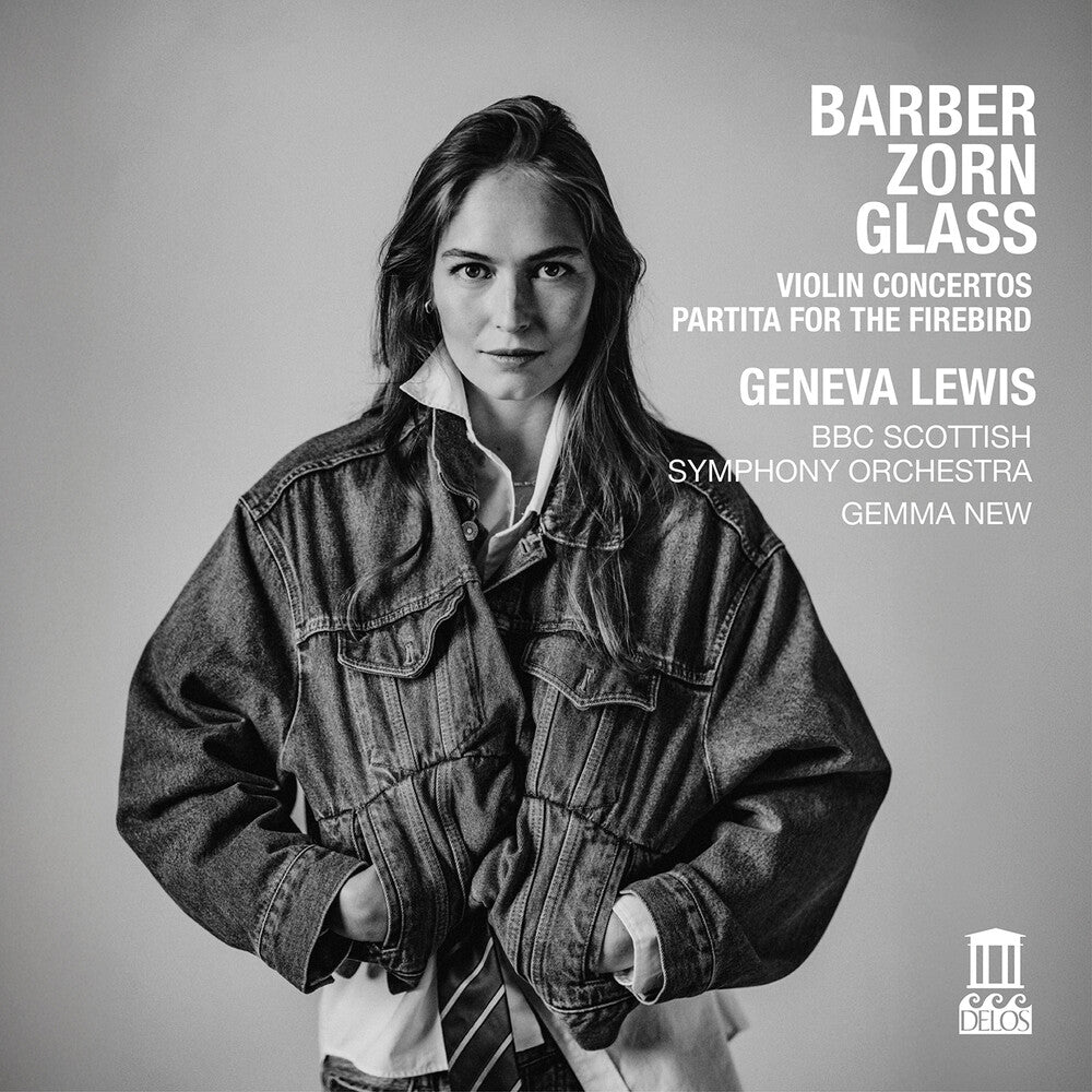 Geneva Lewis – Barber & Glass: Vn Concertos: Zorn: Partita For (CD)