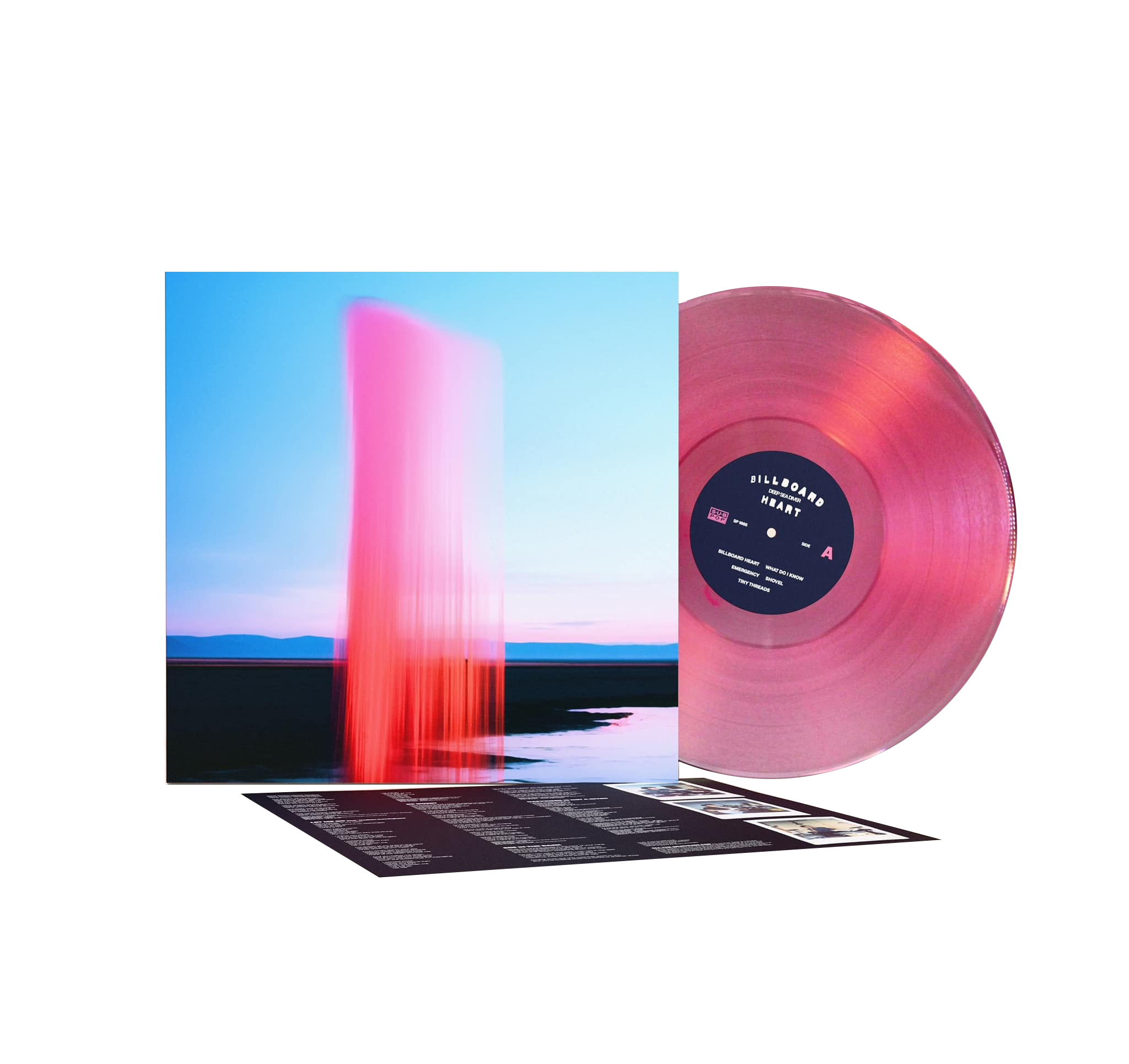 Deep Sea Diver - Deep Sea Diver - Billboard Heart [Pink]