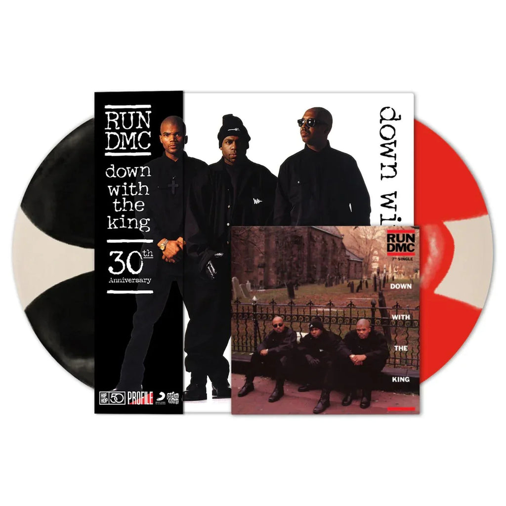 Run DMC - Run DMC - Down With The King (30th Anniversary Edition) [2LP Black/White/Red]