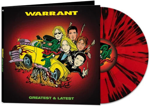 Warrant - Warrant - Greatest & Latest [Red & Black Splatter]