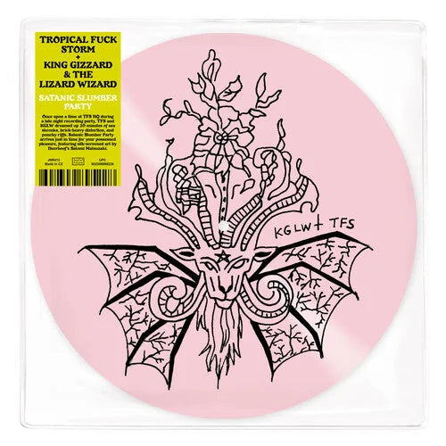 Tropical Fuck Storm & King Gizzard - Tropical Fuck Storm & King Gizzard - Satanic Slumber Party [Pink Silkscreened]