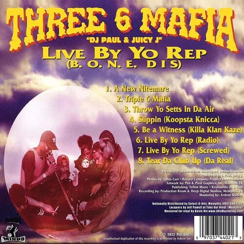 Three 6 Mafia - Three 6 Mafia - Live By Yo Rep