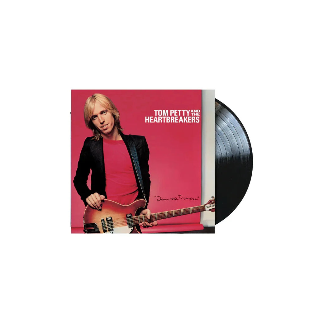 Vinyl record with a cover featuring tom petty and the heartbreakers
