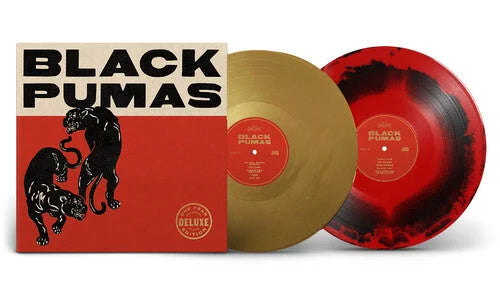 Black Pumas - Black Pumas - Black Pumas [2LP Gold, Black/Red Marble]