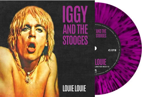 Iggy & The Stooges - Iggy & The Stooges - Louie Louie [Black/Purple Splatter]