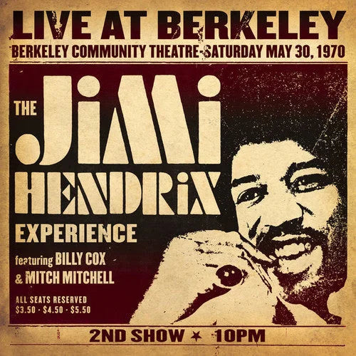 Jimi Hendrix - Jimi Hendrix - Jimi Hendrix Experience Live at Berkeley