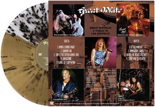 Great White - Great White - Great Zeppelin: Tribute To Led Zeppelin [Black White & Gold Splatter]