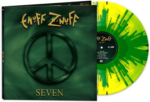 Enuff Z'nuff - Enuff Z'nuff - Seven - Yellow/green/black Splatter
