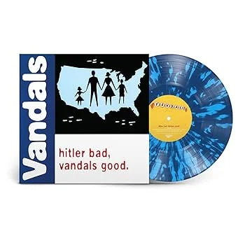 The Vandals - The Vandals - Hitler Bad, Vandals Good (25th Anniversary Edition) [White/Blue Splatter]