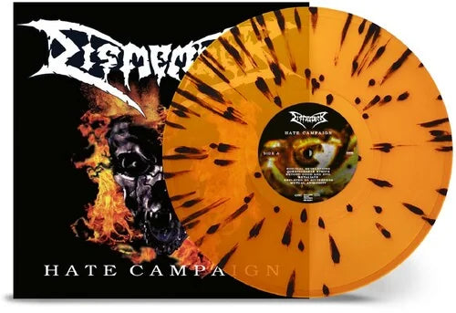 Dismember - Dismember - Hate Campaign [Transparent Orange/Black Splatter]