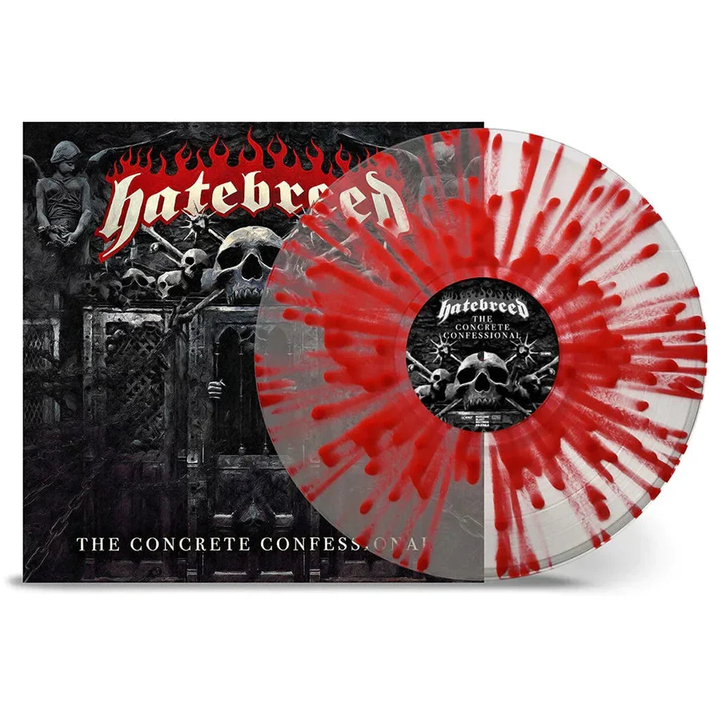 Hatebreed - Hatebreed - The Concrete Confessional [Clear/Red Splatter]
