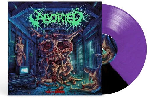 Aborted - Aborted - Vault of Horrors [Purple & Black Split]