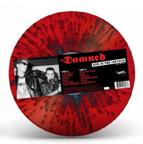The Damned - The Damned - Live At The 100 Club [Red & Black Splatter]