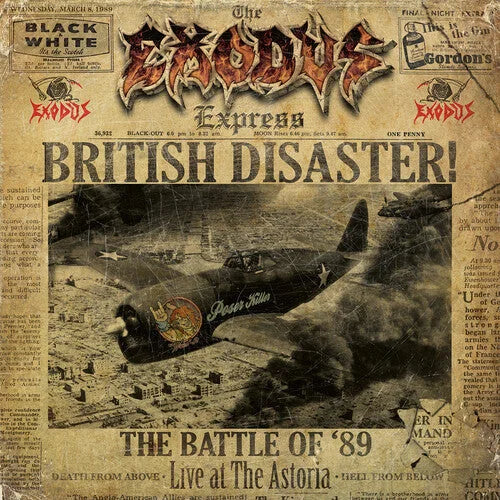 Exodus - Exodus - British Disaster: The Battle of '89 (Live at the Astoria) [2LP Gold]