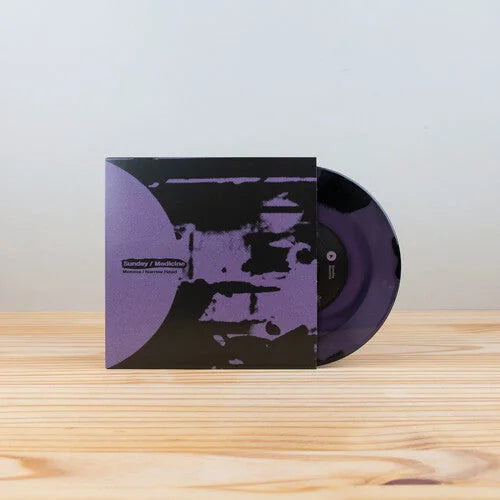 Momma & Narrow Head - Momma & Narrow Head - Sunday / Medicine [Purple & Black Swirl]