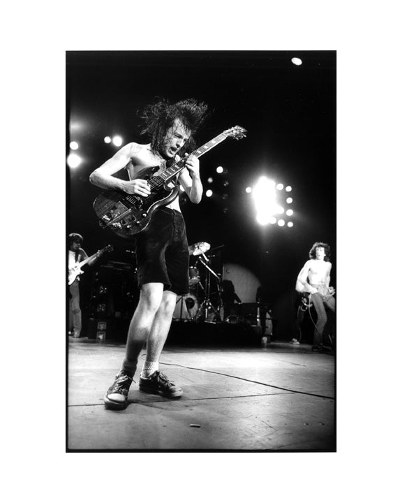 AC/DC's Angus Young (1979) Photo Print