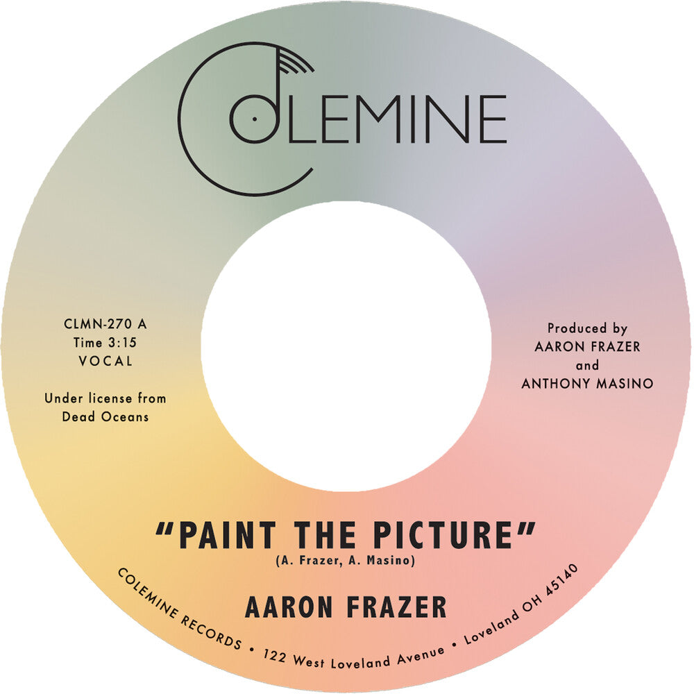 Aaron Frazer – Paint The Picture / Back Into The World (Colored 7" Vinyl)