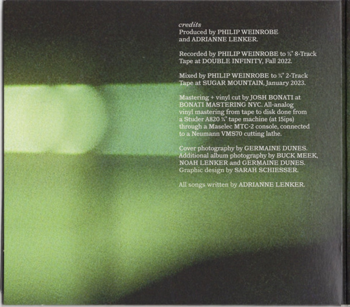 Adrianne Lenker – Bright Future (CD)