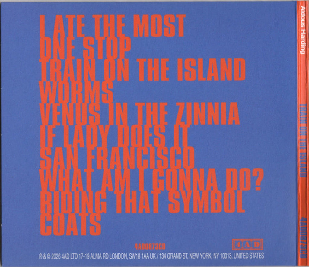 Aldous Harding – Train On The Island (CD)