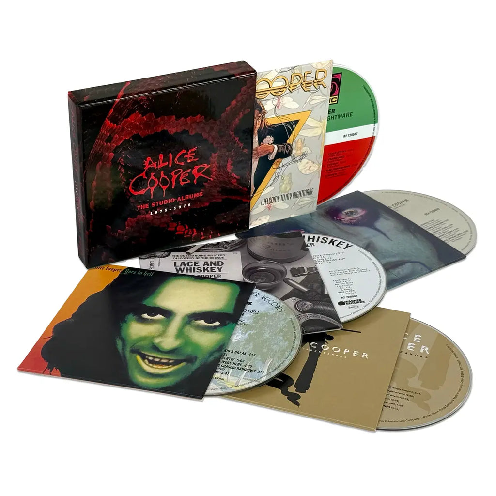 Alice Cooper – The Studio Albums 1975-1978 (5-CD)