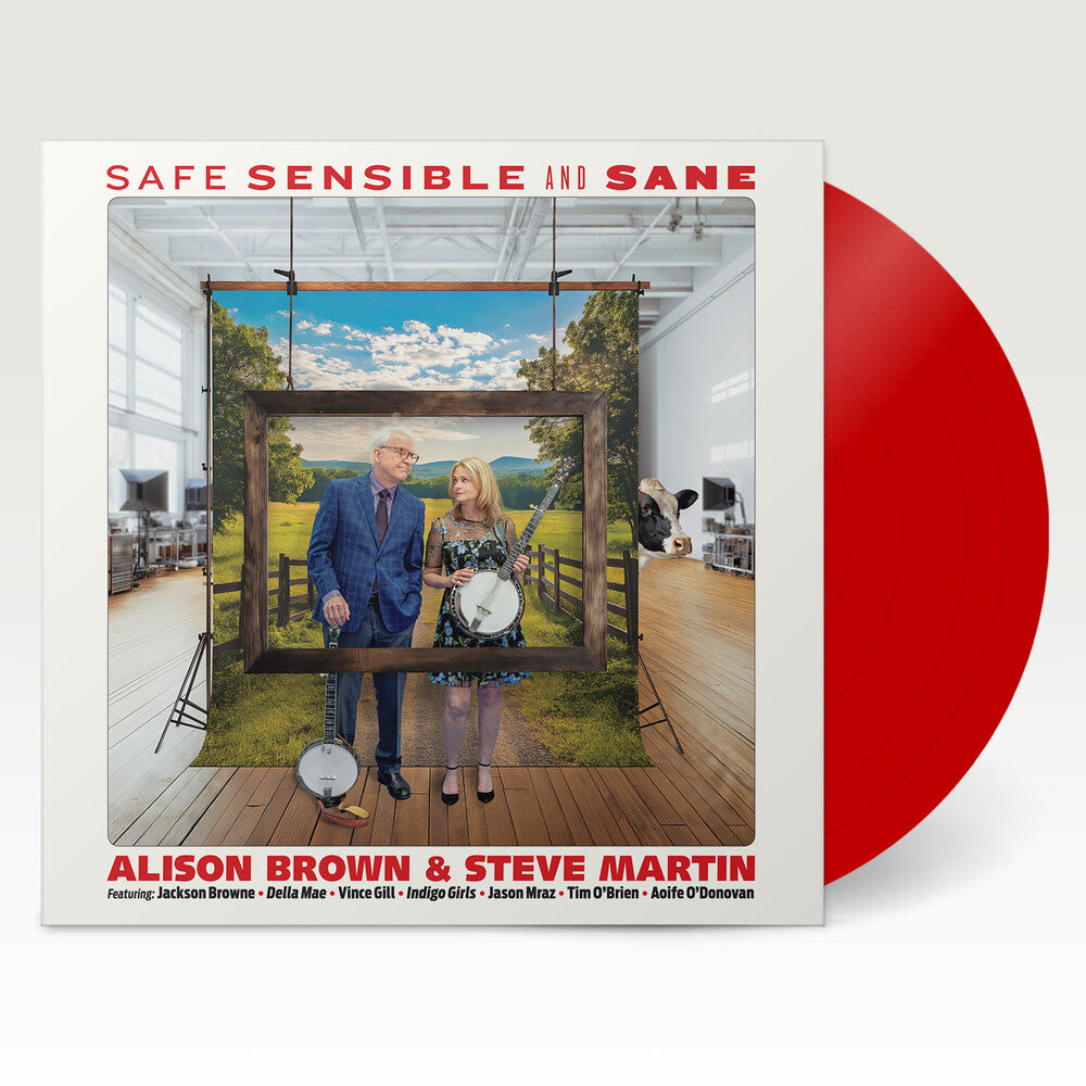Alison Brown & Steve Martin – Safe Sensible & Sane (Red 2-LP Vinyl)