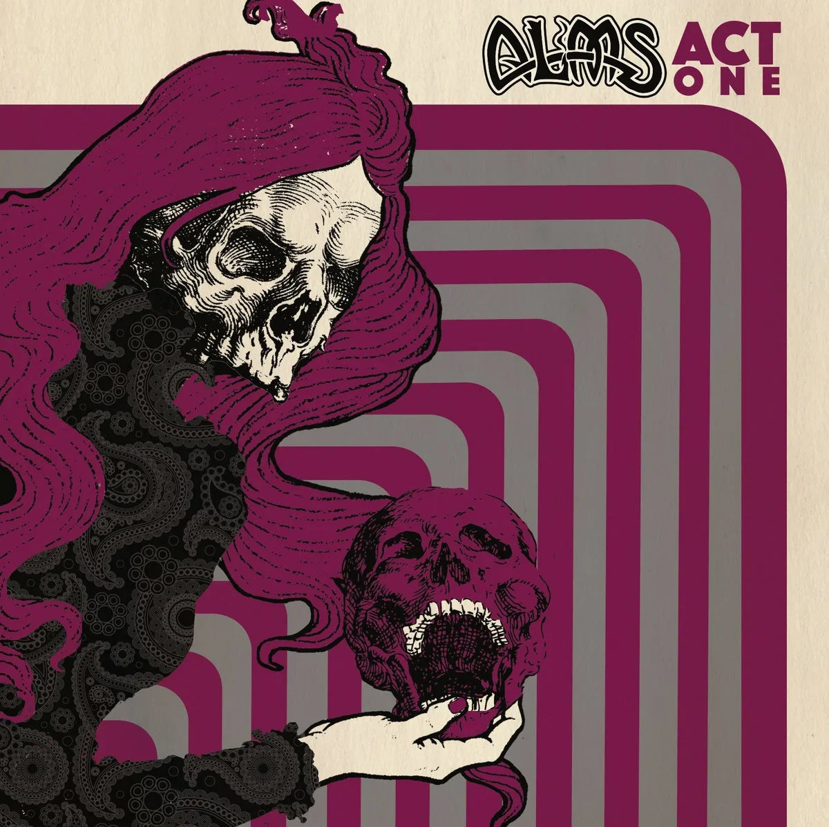Alms - Alms - Act One - Clear & Black Splatter Vinyl