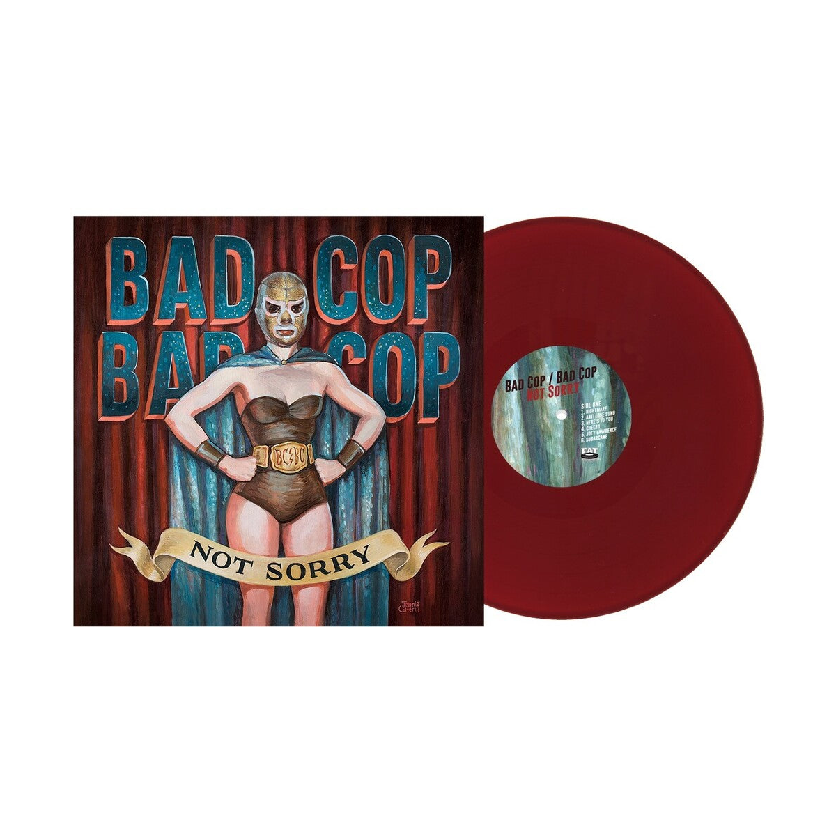 Bad Cop Bad Cop – Not Sorry (Burgundy LP Vinyl)