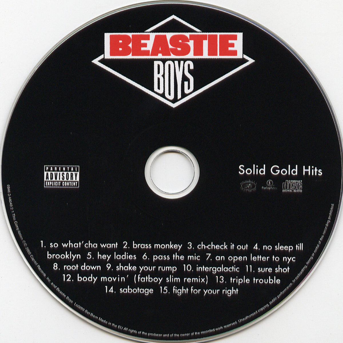 Beastie Boys – Solid Gold Hits (CD)