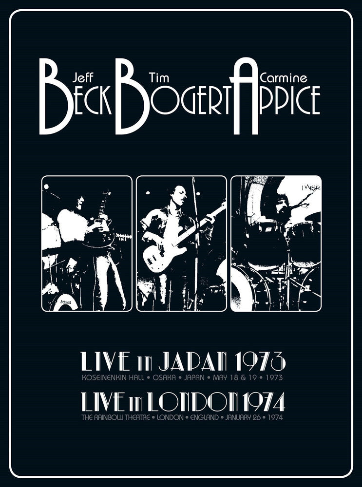 Beck Bogert & Appice – Live 1973 & 1974 (4-CD)