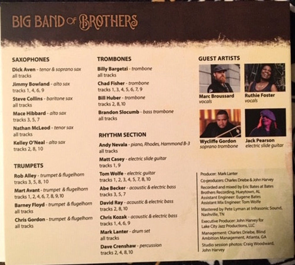 Big Band of Brothers – Jazz Celebration Of The Allman Brothers Band (CD)