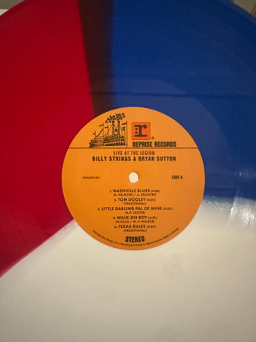Billy Strings & Bryan Sutton - Live At The Legion (Tri-Color Red White Blue 2-LP Vinyl)