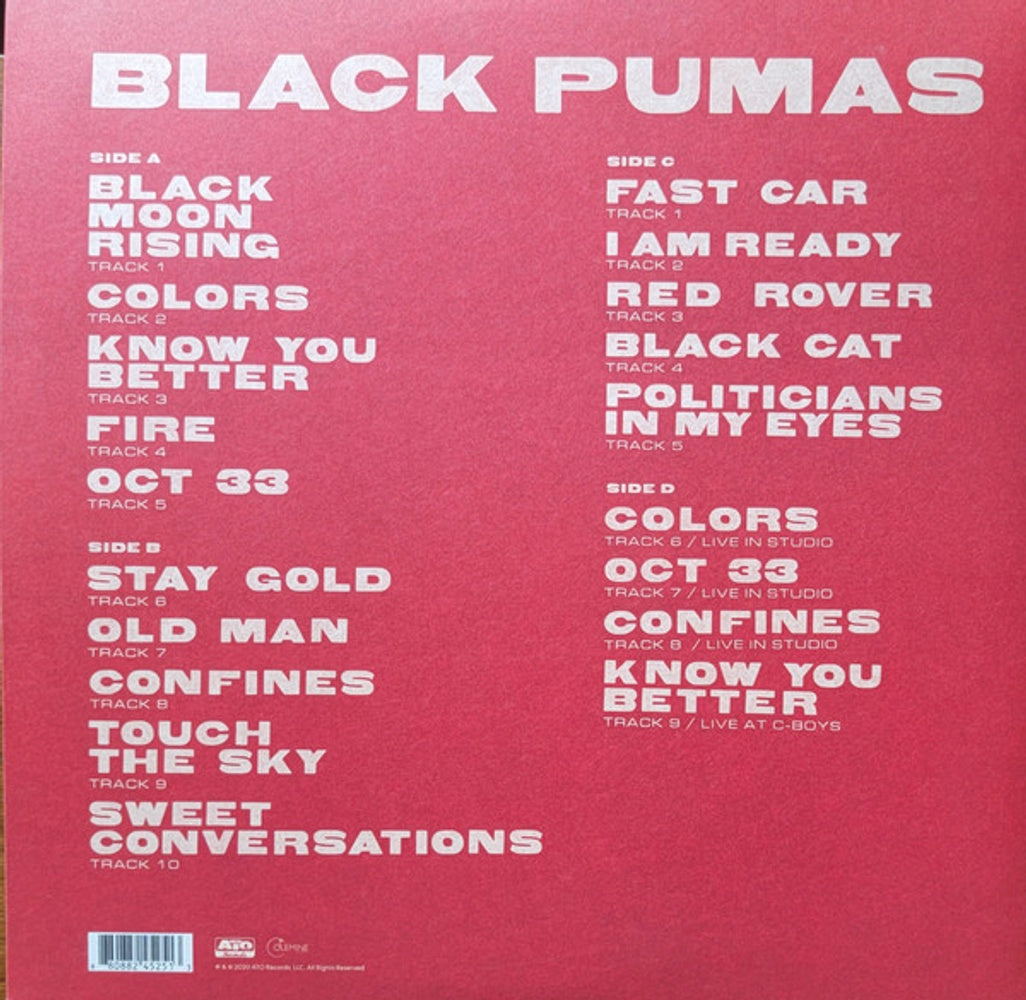 Black Pumas – Black Pumas (2-LP Vinyl)