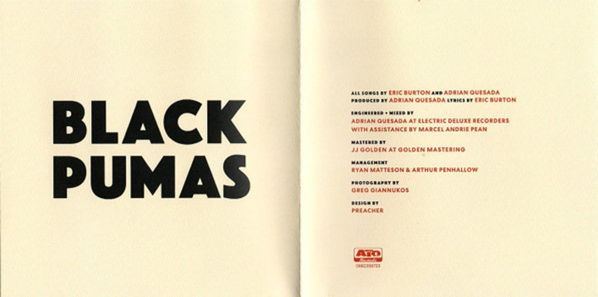 Black Pumas – Black Pumas (CD)