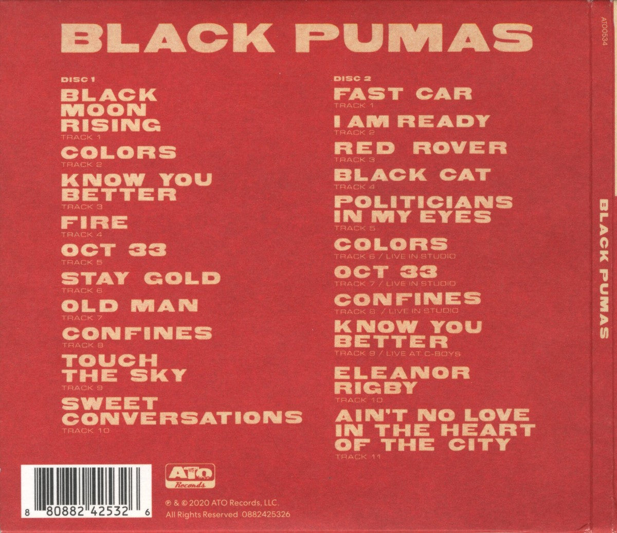 Black Pumas – Black Pumas: Deluxe Edition (2-CD)