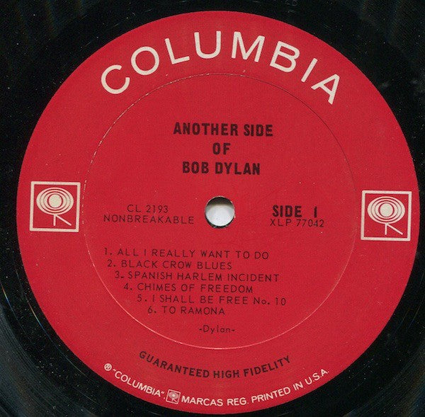 Bob Dylan – Another Side Of Bob Dylan (LP Vinyl)