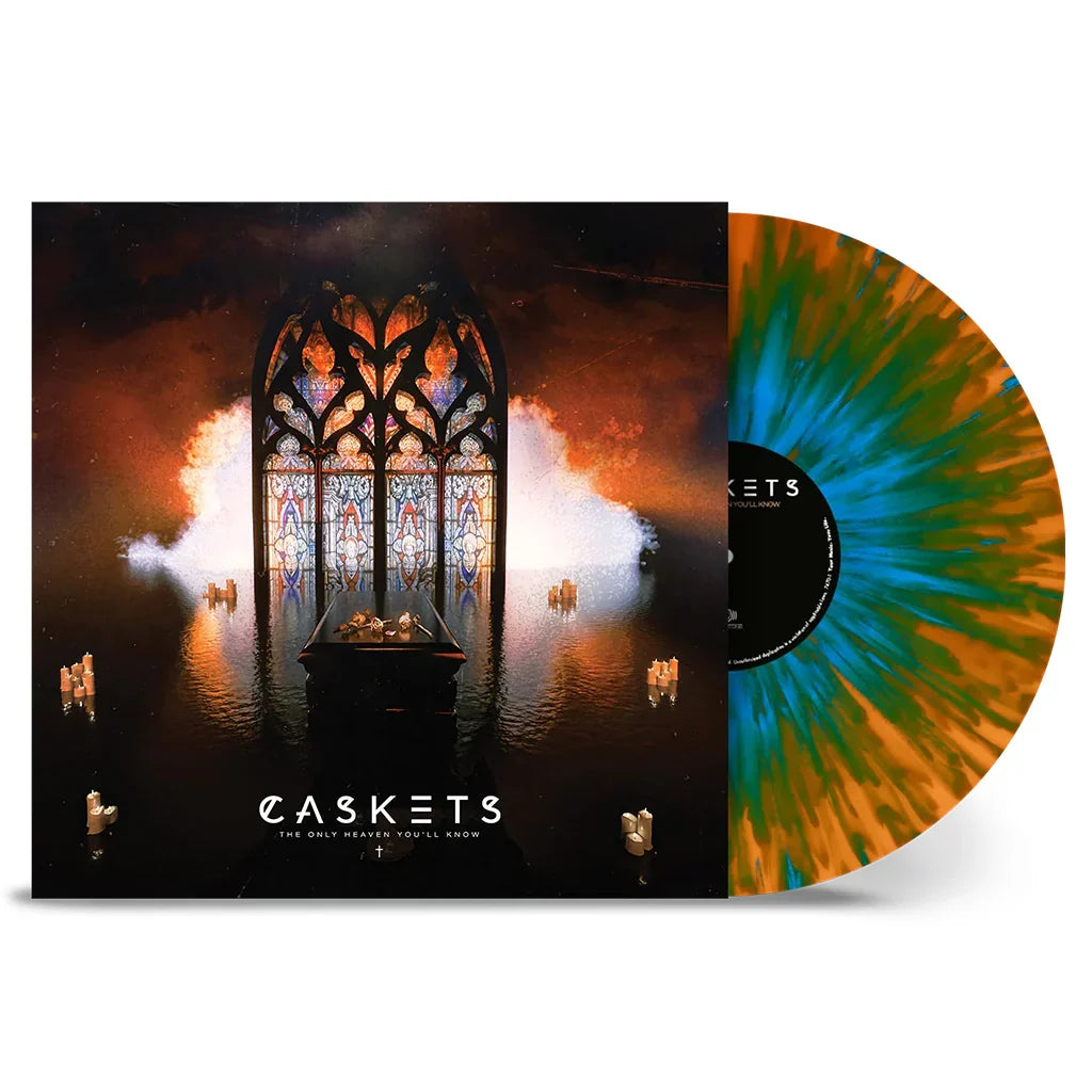 Caskets - Caskets - The Only Heaven Youll Know [Orange & Blue Splatter]