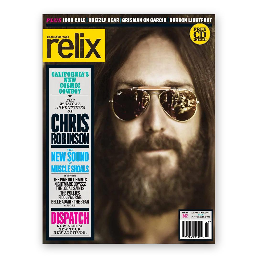Chris Robinson - September 2012 Relix Issue