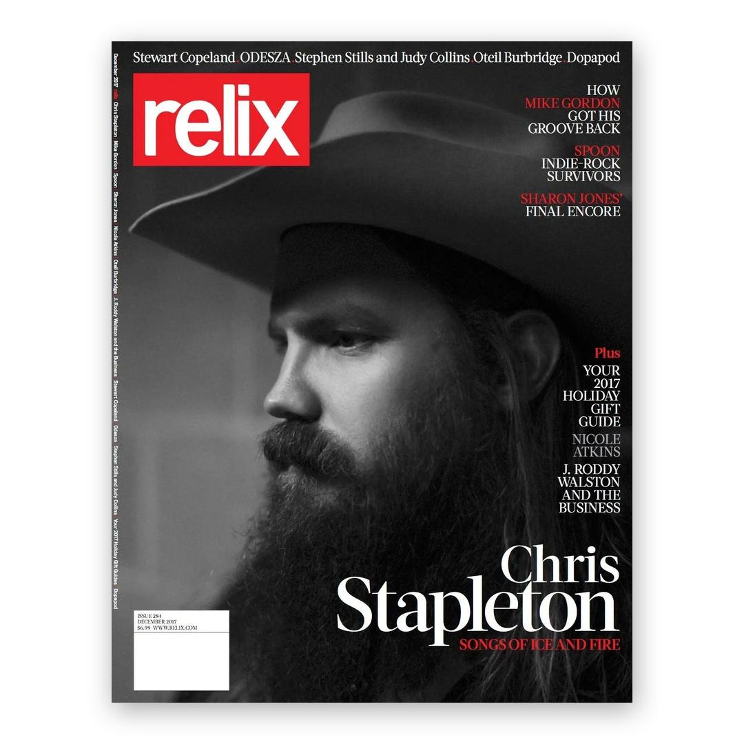 Chris Stapleton - December 2017 Relix Issue