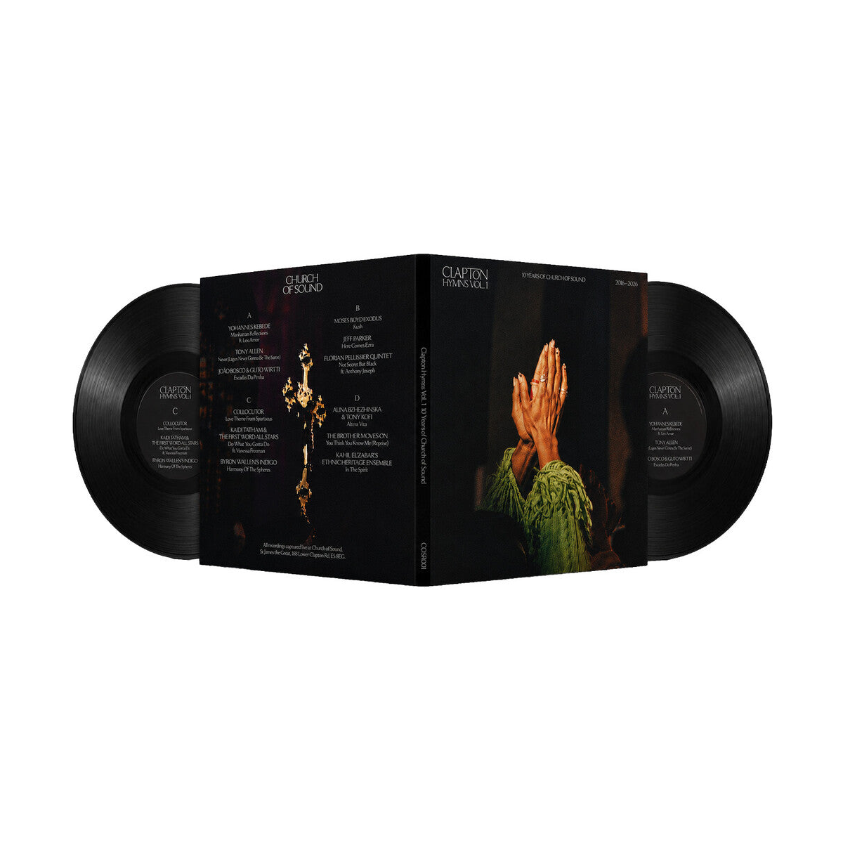 Clapton Hymns Vol. 1: 10 Years Of Church Of Sound – Clapton Hymns Vol. 1: 10 Years Of Church Of Sound (LP Vinyl)