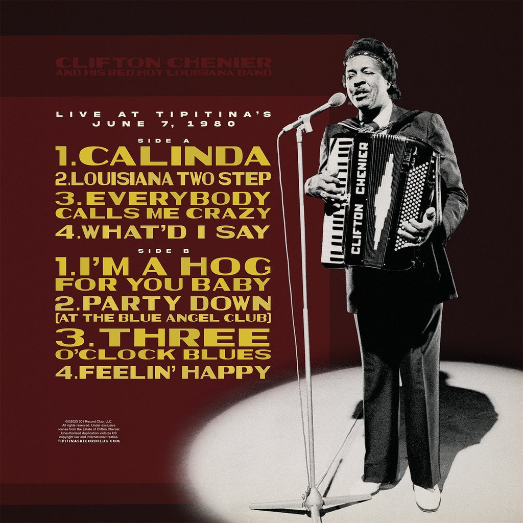 Clifton Chenier – Live At Tipitina's / June 7 1980 - Rusty Marble (LP Vinyl)