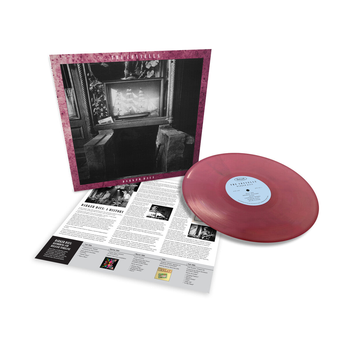 Connells – Darker Days - Pink (Bonus Tracks, Colored, Pnk LP Vinyl)