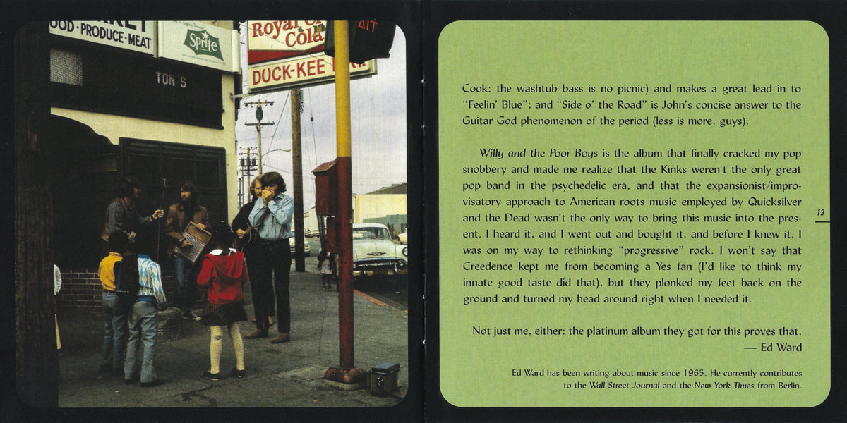 Creedence Clearwater Revival – Willy and The Poor Boys (Remastered, Bonus Tracks, Digipak CD)