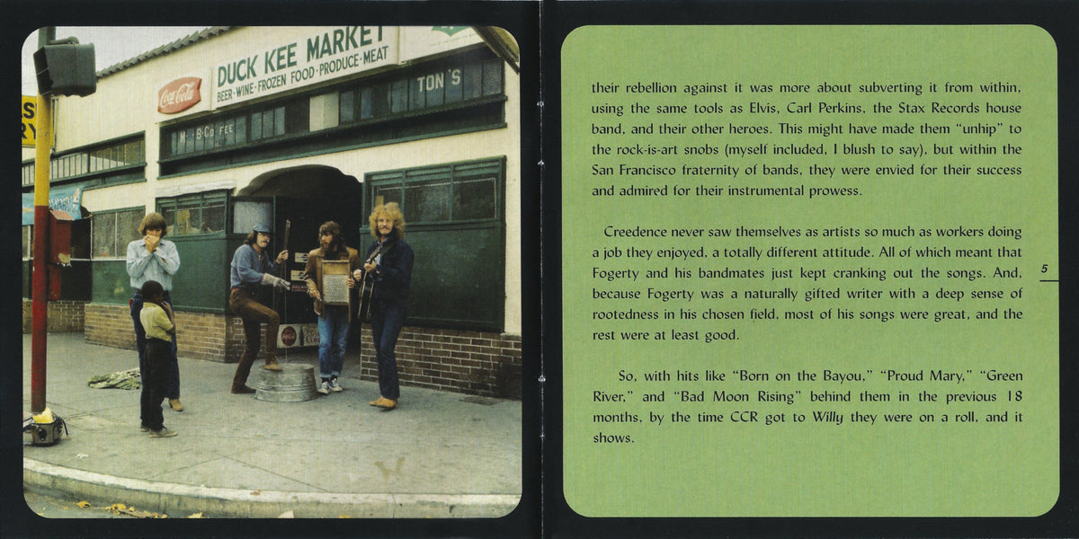 Creedence Clearwater Revival – Willy and The Poor Boys (Remastered, Bonus Tracks, Digipak CD)