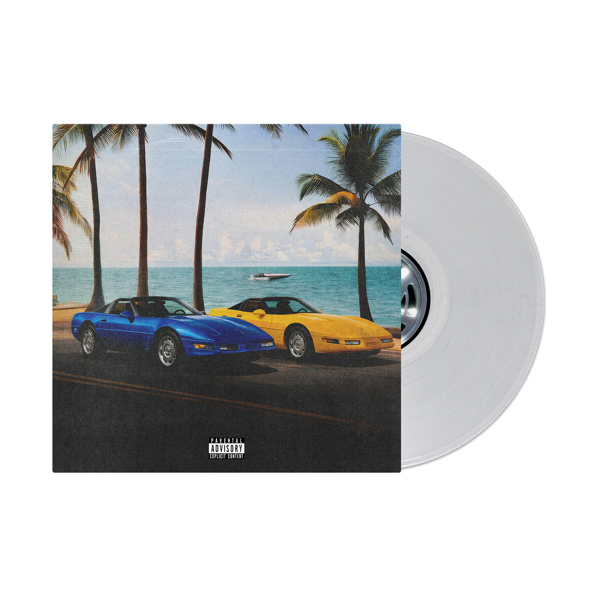 Currensy / Wiz Khalifa / Harry Fraud – Roofless Records For Drop Tops (Clear, Slv LP Vinyl)