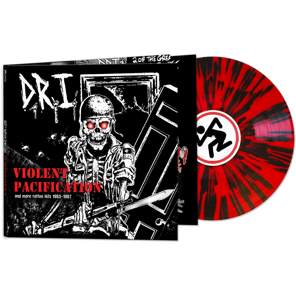 D.R.I. - D.R.I. - Violent Pacification & More Rotten Hits 1983-1987 [Red & Black Splatter]